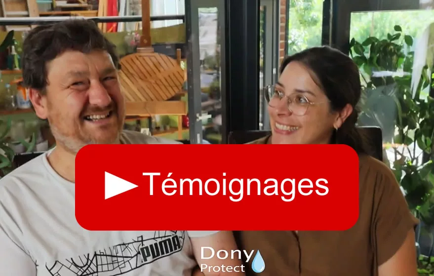 Témoignage vidéo client satisfait après traitement des murs enterrés à Liège