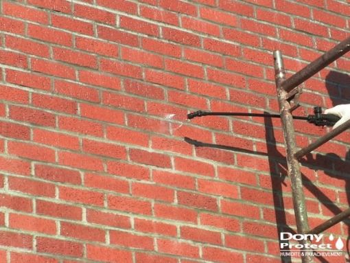 Hydrofugation des façades pour Liège, Arlon, Huy et Charleroi